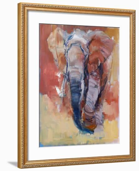 Elephant-Mark Adlington-Framed Giclee Print