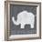 Elephant-Lauren Gibbons-Framed Art Print