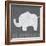 Elephant-Lauren Gibbons-Framed Art Print