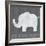 Elephant-Lauren Gibbons-Framed Art Print