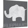Elephant-Lauren Gibbons-Mounted Art Print