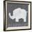 Elephant-Lauren Gibbons-Framed Art Print