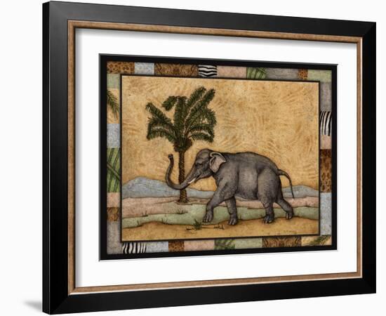 Elephant-Robin Betterley-Framed Giclee Print