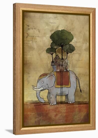 Elephant-Michael Murdock-Framed Premier Image Canvas