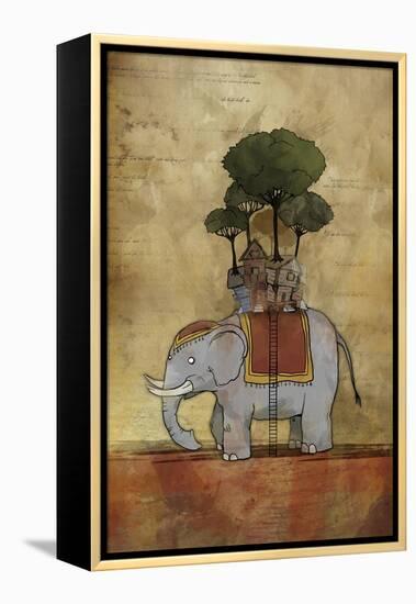 Elephant-Michael Murdock-Framed Premier Image Canvas