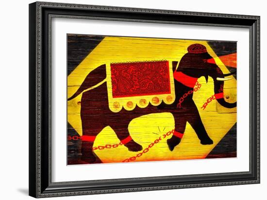 Elephant-Anthony Freda-Framed Giclee Print