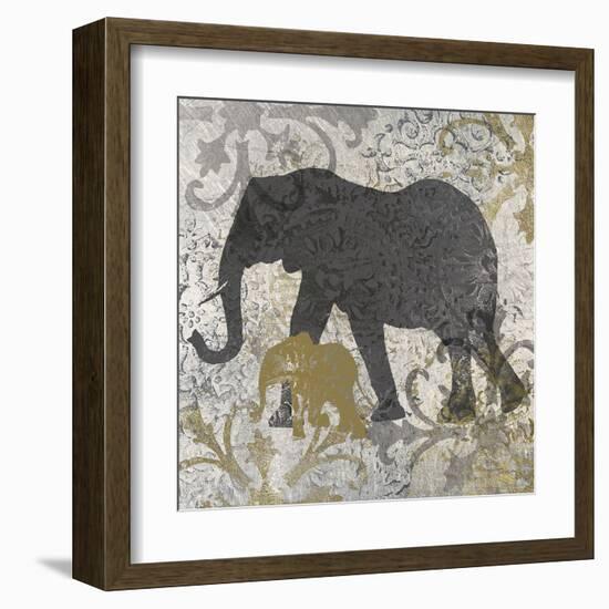 Elephants Exotiques-Katrina Craven-Framed Art Print