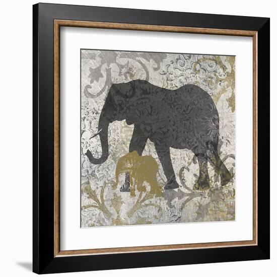 Elephants Exotiques-Katrina Craven-Framed Art Print