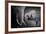 Elephants Showing Affection (Artistic Processing)-Johan Swanepoel-Framed Photographic Print