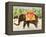 Elephants with Bananas, 1998-E.B. Watts-Framed Premier Image Canvas