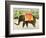 Elephants with Bananas, 1998-E.B. Watts-Framed Giclee Print