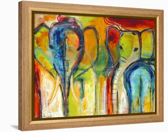 Elephants-Jami Vestergaard-Framed Premier Image Canvas