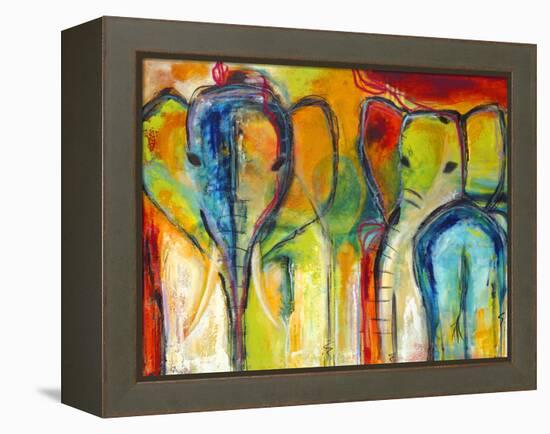 Elephants-Jami Vestergaard-Framed Premier Image Canvas