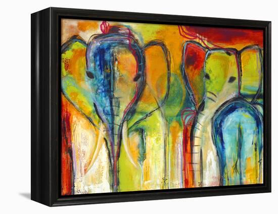 Elephants-Jami Vestergaard-Framed Premier Image Canvas