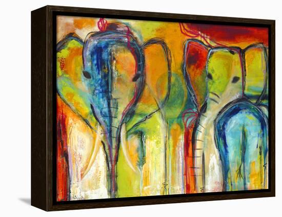 Elephants-Jami Vestergaard-Framed Premier Image Canvas