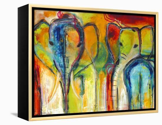 Elephants-Jami Vestergaard-Framed Premier Image Canvas