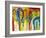 Elephants-Jami Vestergaard-Framed Art Print