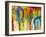 Elephants-Jami Vestergaard-Framed Art Print