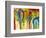 Elephants-Jami Vestergaard-Framed Premium Giclee Print