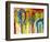 Elephants-Jami Vestergaard-Framed Premium Giclee Print