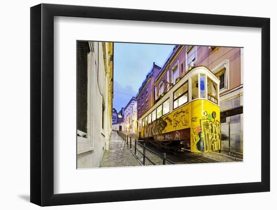 Elevador Do Lavra, Lisbon, Portugal-Axel Schmies-Framed Photographic Print