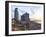 Elevated Dusk View of the City Beachfront, Tel Aviv, Israel, Middle East-Gavin Hellier-Framed Photographic Print