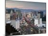 Elevated Dusk View of the Hotels and Casinos Along the Strip, Las Vegas, Nevada, USA, North America-Gavin Hellier-Mounted Photographic Print