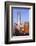 Elevated Skyline from Bricktown, Oklahoma City, Oklahoma, USA-Walter Bibikow-Framed Photographic Print