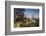 Elevated Skyline with Old Courthouse, Sioux Falls, South Dakota, USA-Walter Bibikow-Framed Photographic Print