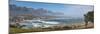 Elevated View of a Beach with Mountain Range in the Background, Twelve Apostles, Camps Bay-null-Mounted Photographic Print