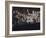 Elevated View of a Group of People as They Sing Along with a Pianist in a Unidentified Bar, 1959-Yale Joel-Framed Photographic Print