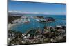 Elevated View of a Harbor, Dana Point Harbor, Dana Point, Orange County, California, USA-null-Mounted Photographic Print