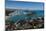 Elevated View of a Harbor, Dana Point Harbor, Dana Point, Orange County, California, USA-null-Mounted Photographic Print