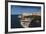 Elevated View of City and Cliffs, Bonifacio, Corsica, France-Walter Bibikow-Framed Photographic Print