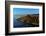 Elevated view of Diamond Head Lighthouse, Diamond Head, Honolulu, Hawaii, USA-null-Framed Photographic Print