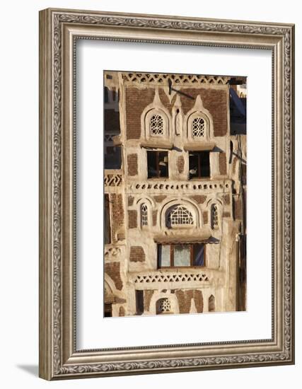 Elevated View of House Architecture-Bruno Morandi-Framed Photographic Print