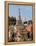 Elevated view of La Recoleta Cemetery, City of Buenos Aires, Buenos Aires Province, Argentina, Sout-Karol Kozlowski-Framed Premier Image Canvas