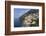 Elevated View of Positano Beach and Cliffs, Costiera Amalfitana (Amalfi Coast), Campania, Italy-Eleanor Scriven-Framed Photographic Print