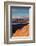 Elevated view of rocky landscape, Valle De La Luna, Atacama Desert, San Pedro de Atacama, El Loa...-null-Framed Photographic Print