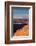 Elevated view of rocky landscape, Valle De La Luna, Atacama Desert, San Pedro de Atacama, El Loa...-null-Framed Photographic Print