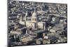 Elevated View of St. Paul's Cathedral and Surrounding Buildings, London, England, UK-Amanda Hall-Mounted Photographic Print