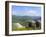 Elevated view of the beach in Bonete, Ilhabela Island, State of Sao Paulo, Brazil, South America-Karol Kozlowski-Framed Photographic Print