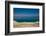 Elevated view of the Dead Sea, Metzoke Dragot, Israel-null-Framed Photographic Print