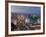 Elevated View of the Hotels and Casinos Along the Strip at Dusk, Las Vegas, Nevada, USA-Gavin Hellier-Framed Photographic Print