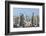 Elevated View of the Modern City Skyline and Central Business District-Gavin-Framed Photographic Print