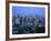 Elevated View of the Montreal City Skyline, Montreal, Quebec, Canada, North America-Gavin Hellier-Framed Photographic Print