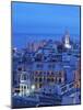 Elevated view of the Old Town, Montevideo, Uruguay, South America-Karol Kozlowski-Mounted Photographic Print