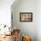 Elevated view of the Western Wall Plaza with people praying at the wailing wall, Jewish Quarter...-null-Framed Premier Image Canvas displayed on a wall