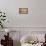 Elevated view of the Western Wall Plaza with people praying at the wailing wall, Jewish Quarter...-null-Framed Premier Image Canvas displayed on a wall