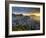 Elevated View over Alesund at Sunset, Sunnmore, More Og Romsdal, Norway-Doug Pearson-Framed Photographic Print